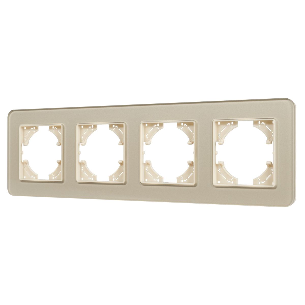 Рамка на 4 поста стеклянная Arlight FRM-OMALI-SFGS-4-GD 049719 в Санкт-Петербурге