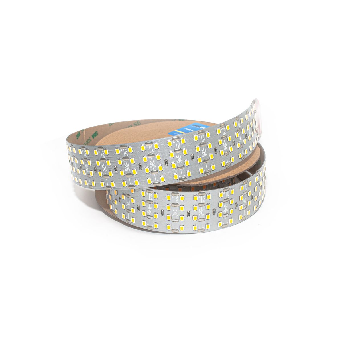 Светодиодная лента LEDS POWER четырехрядная 2835 448/м (47Вт/м) 24В теплая, серия ПРО200 009117 в Санкт-Петербурге