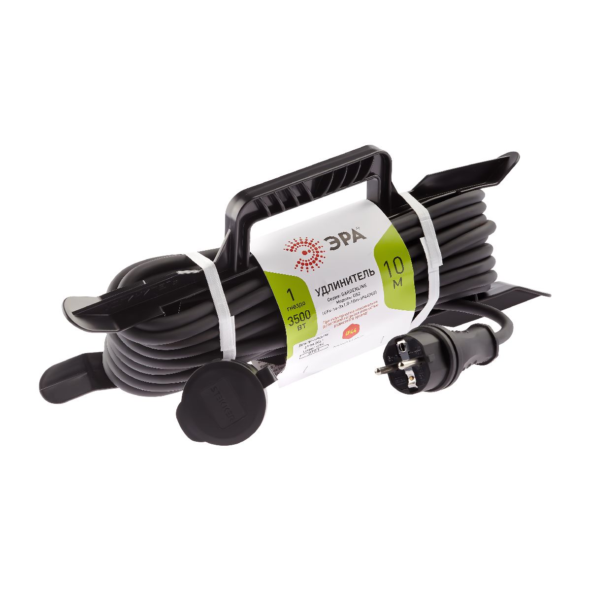 Удлинитель силовой Эра UFx-1e-3x1,5-10m-IP44(KG) Б0050867 в Санкт-Петербурге