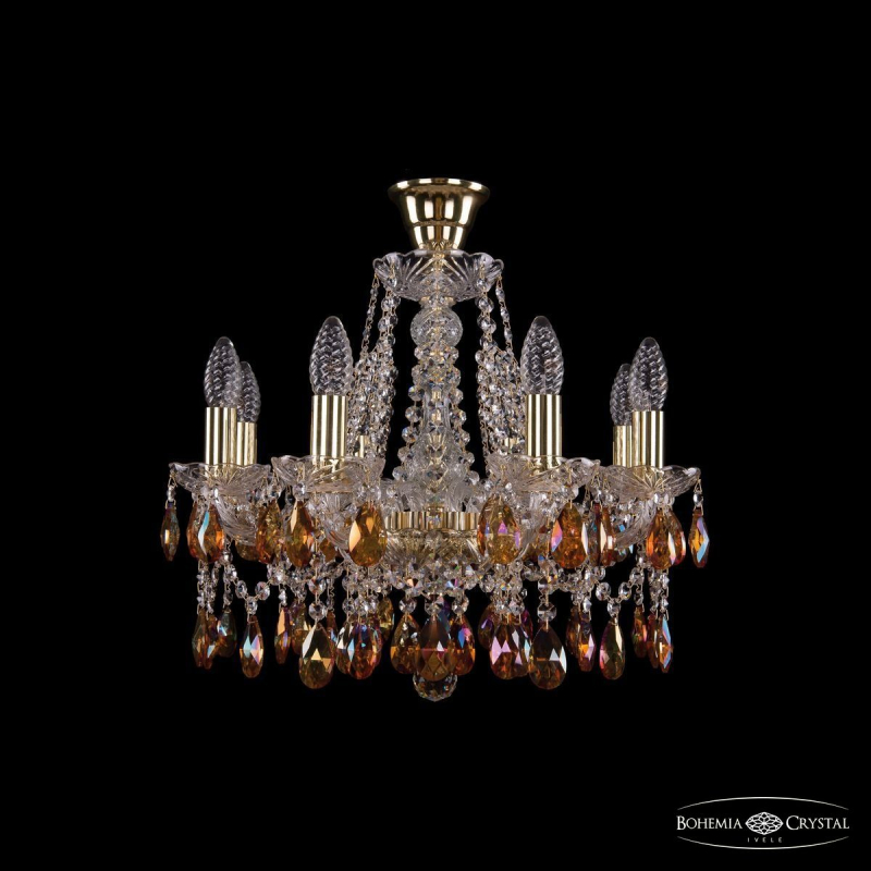 Подвесная люстра Bohemia Ivele Crystal 1413/8/165 G K711 в #REGION_NAME_DECLINE_PP#