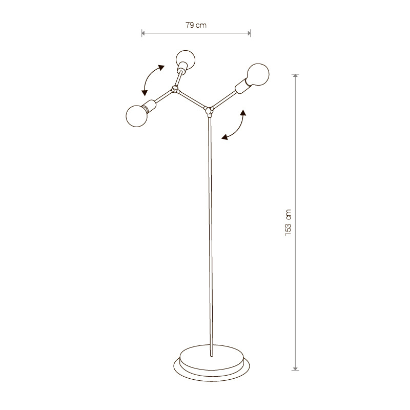 Торшер Nowodvorski Twig 9137 в Санкт-Петербурге