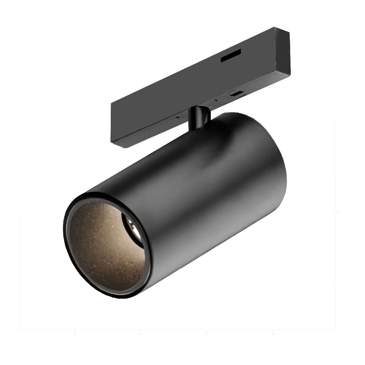 Трековый магнитный светильник Arlight MAG-MICROCOSM-SPOT-R45-9W Warm3000 (BK, 36 deg, 24V) 043254 в Санкт-Петербурге