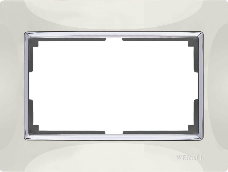 Рамка Werkel Snabb для двойной розетки слоновая кость WL03-Frame-01-DBL-ivory 4690389073144 в Санкт-Петербурге