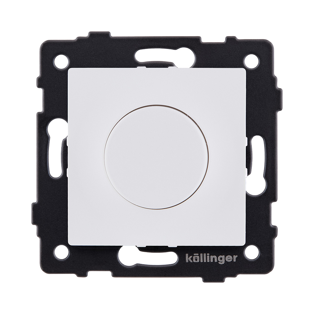 Светорегулятор для светодиодных ламп, проходной, 500W, белый матовый Kollinger REA-048WM для Aspekt, Eleganz, Reflex в #REGION_NAME_DECLINE_PP#