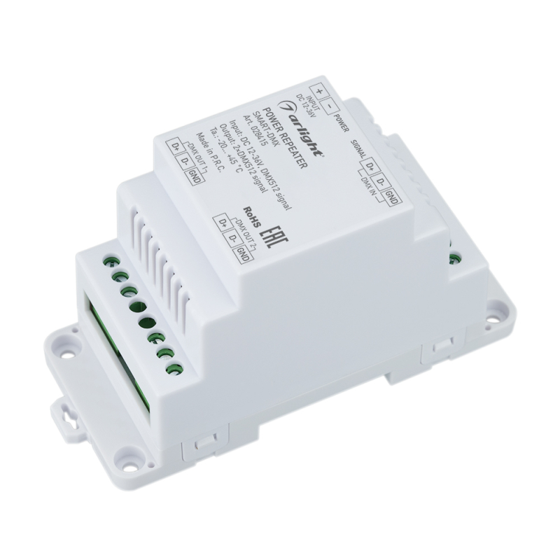 Усилитель Arlight Smart-DMX (12-36V, 2CH, Din) 028415 в Санкт-Петербурге