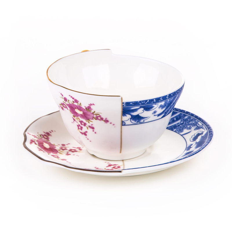Чайная пара Seletti Zenobia Hybrid 09746 в Санкт-Петербурге