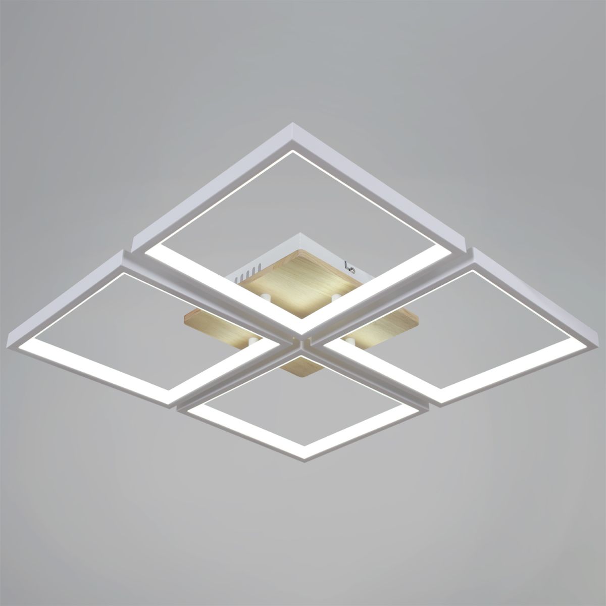 Потолочный светильник Reluce 78560-0.3-04 WH+WOOD в Санкт-Петербурге