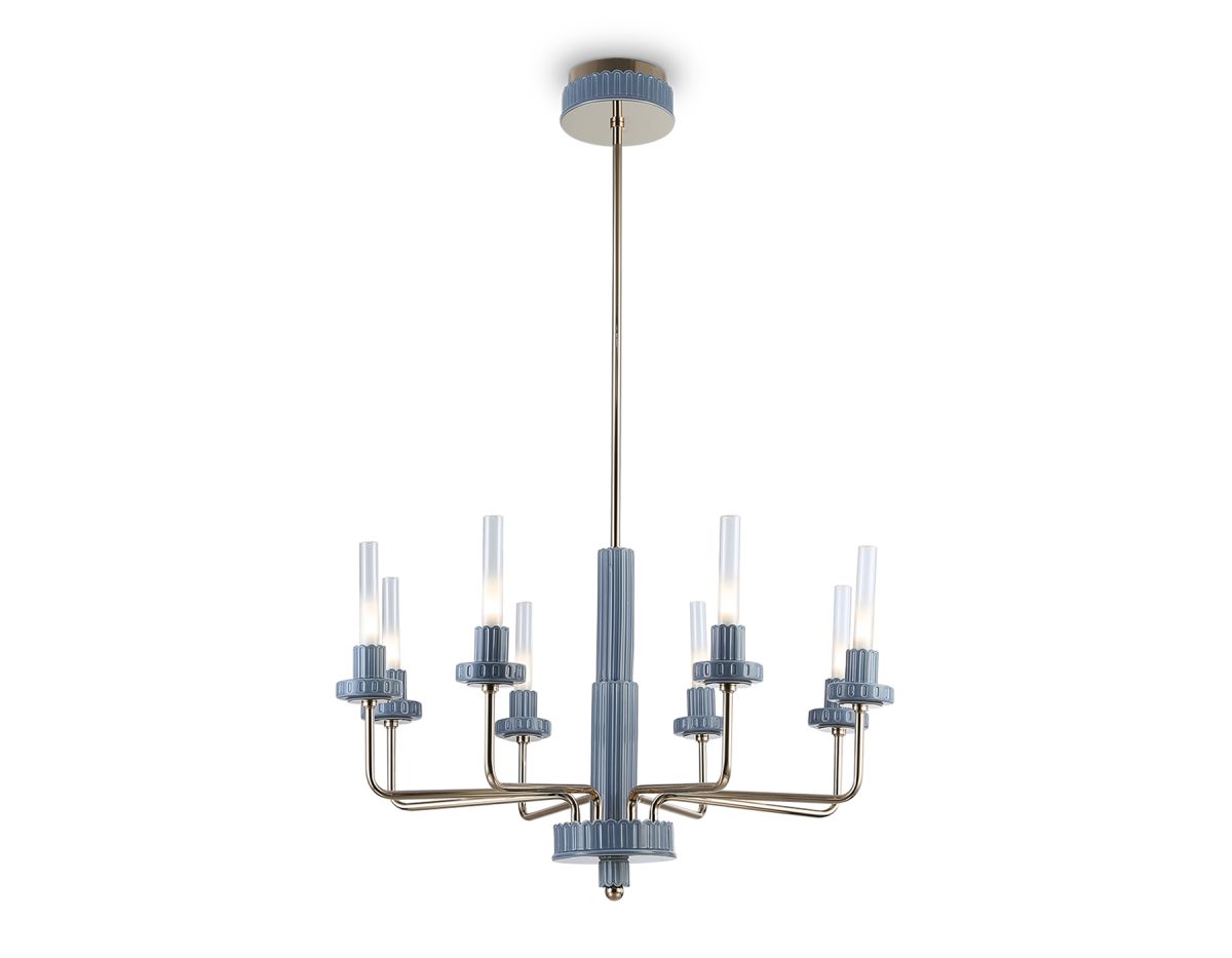 Люстра на штанге Ambrella Light High Light Ceramo Modern LH53126 в #REGION_NAME_DECLINE_PP#