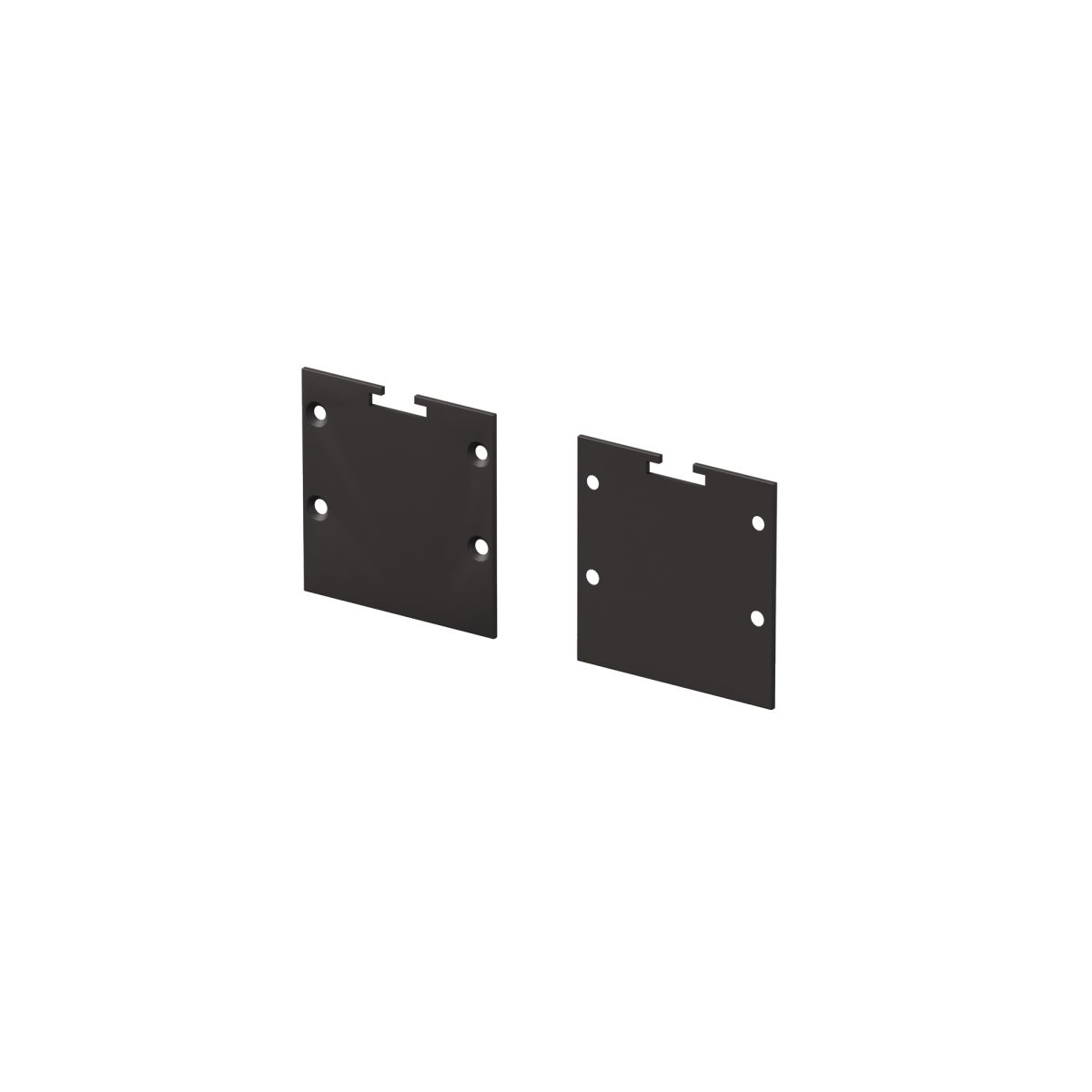 Комплект заглушек для профиля 35×35 2шт Maytoni Led Strip ALM-3535BT-B-EC 642038 в Санкт-Петербурге