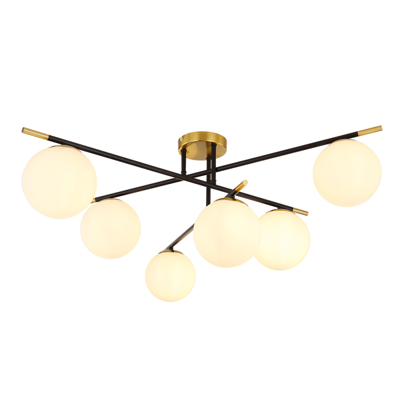 Потолочная люстра Arte Lamp Alcor A2224PL-6BK в Санкт-Петербурге