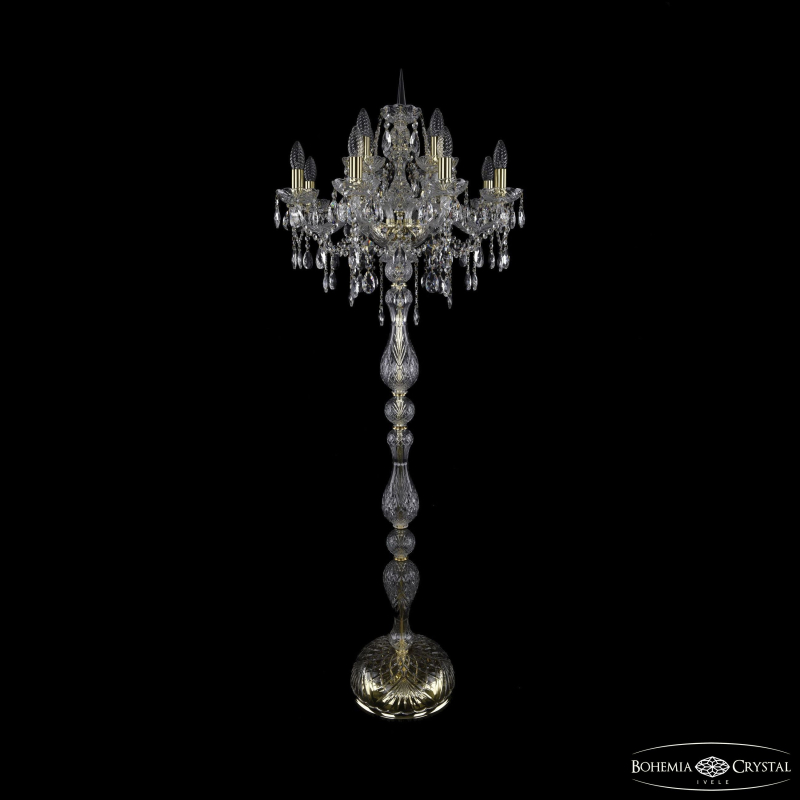 Торшер Bohemia Ivele Crystal 1415T1/8+4/200-165 G в Санкт-Петербурге