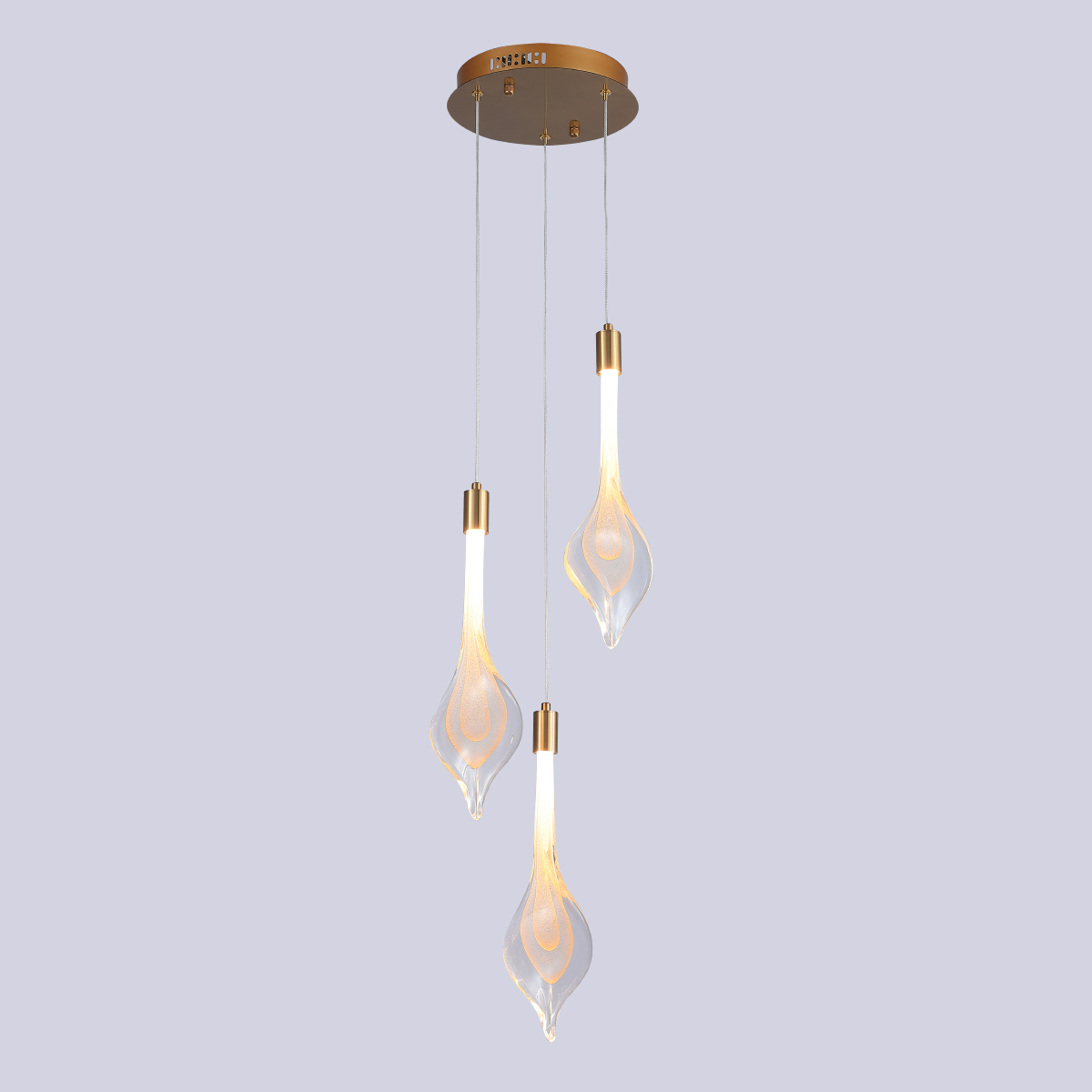 Подвесной светильник Delight Collection P98066-3 antique brass в Санкт-Петербурге