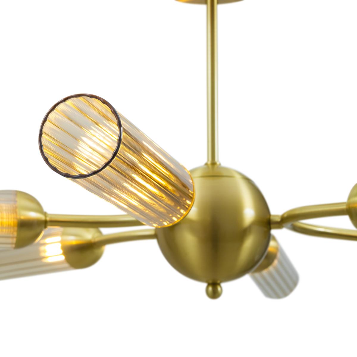 Люстра на штанге Freya Borgy FR5379CL-06G в Санкт-Петербурге