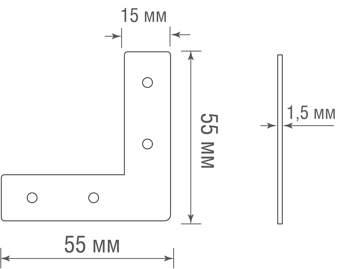 L-образный соединитель для шинопровода Donolux Slim Line L connector DLS B в Санкт-Петербурге