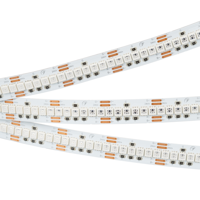 Светодиодная лента Arlight RT-G240-12mm 24V RGB (18 W/m, IP20, 3838, 5m) 028257(2) в Санкт-Петербурге