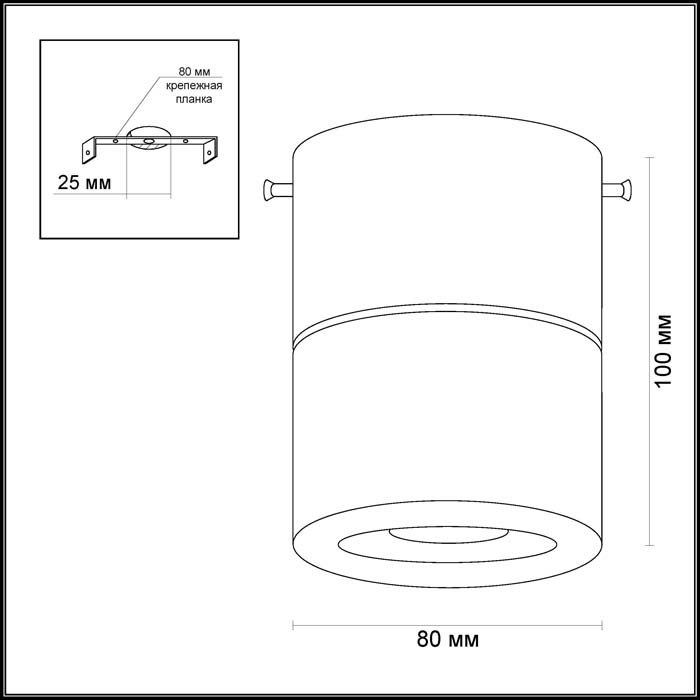 Потолочный светильник Odeon Light Copperium 3586/1C в Санкт-Петербурге