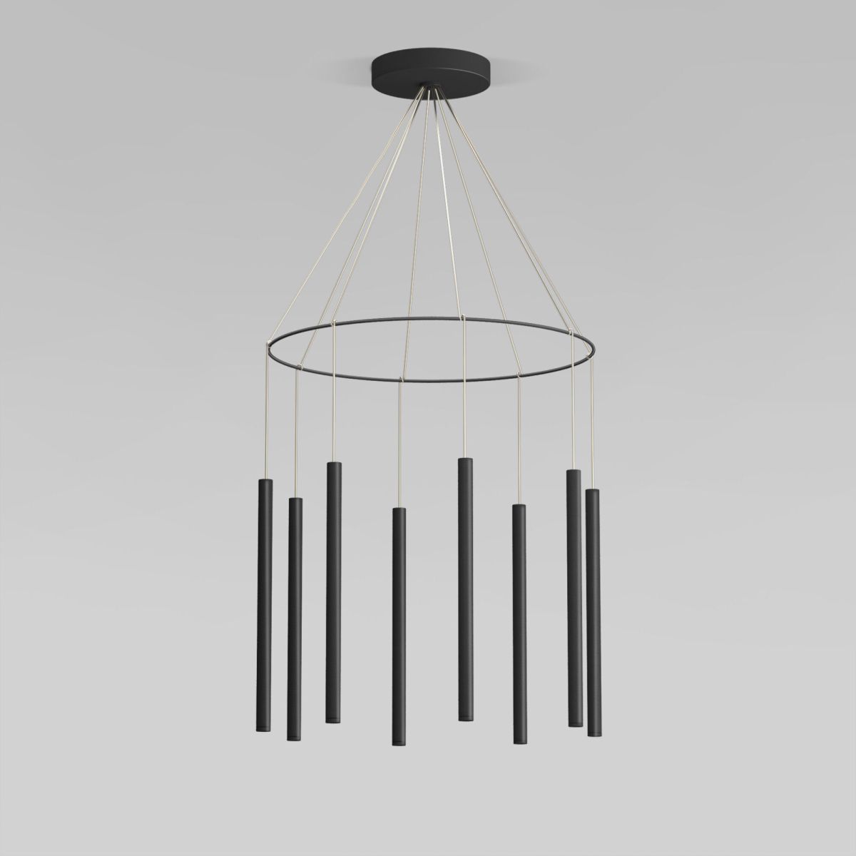 Подвесной светильник Eurosvet Pianto 301101 LED черный a071443 в Санкт-Петербурге