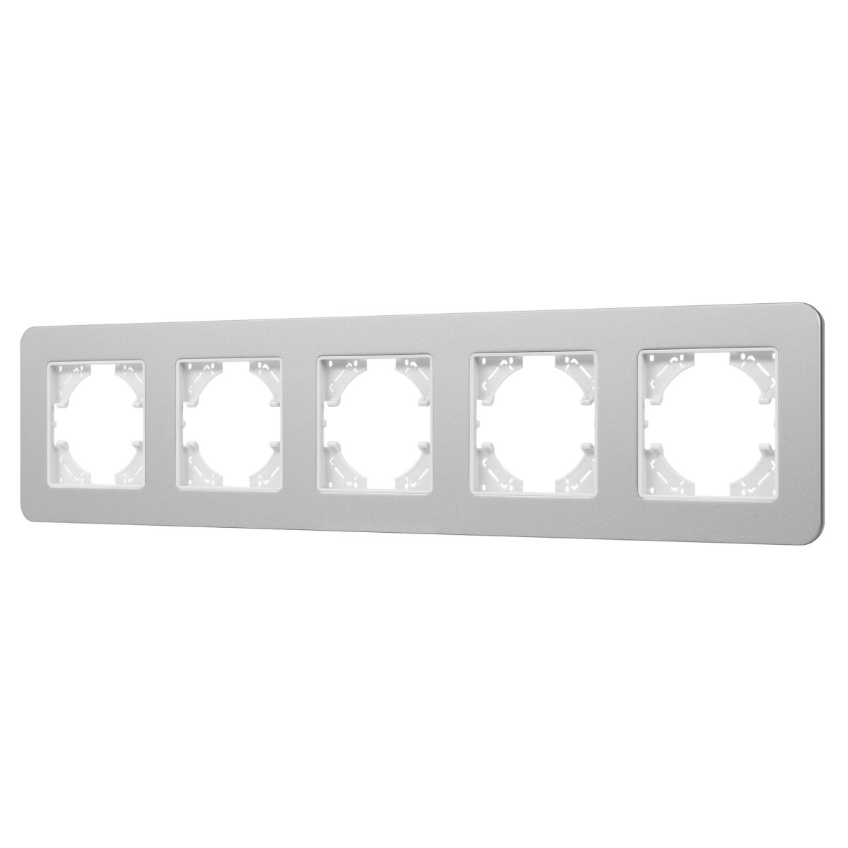 Рамка на 5 постов алюминиевая Arlight FRM-AKIRY-SFAL-5-SR 049746 в Санкт-Петербурге