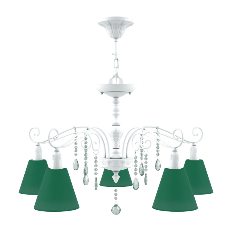 Подвесная люстра Lamp4you Provence E4-05-WM-LMP-O-29-CRL-E4-05-GR-DN в Санкт-Петербурге