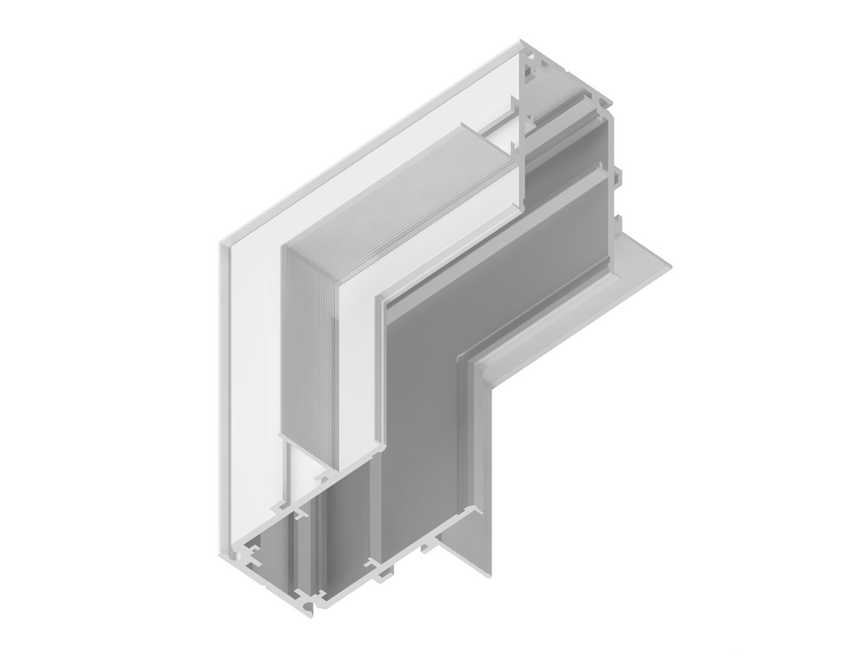 Коннектор угловой внутренний для встраиваемого шинопровода под ГКЛ 9,5 Ambrella Light Magnetic Standard GL3362-9.5 в #REGION_NAME_DECLINE_PP#