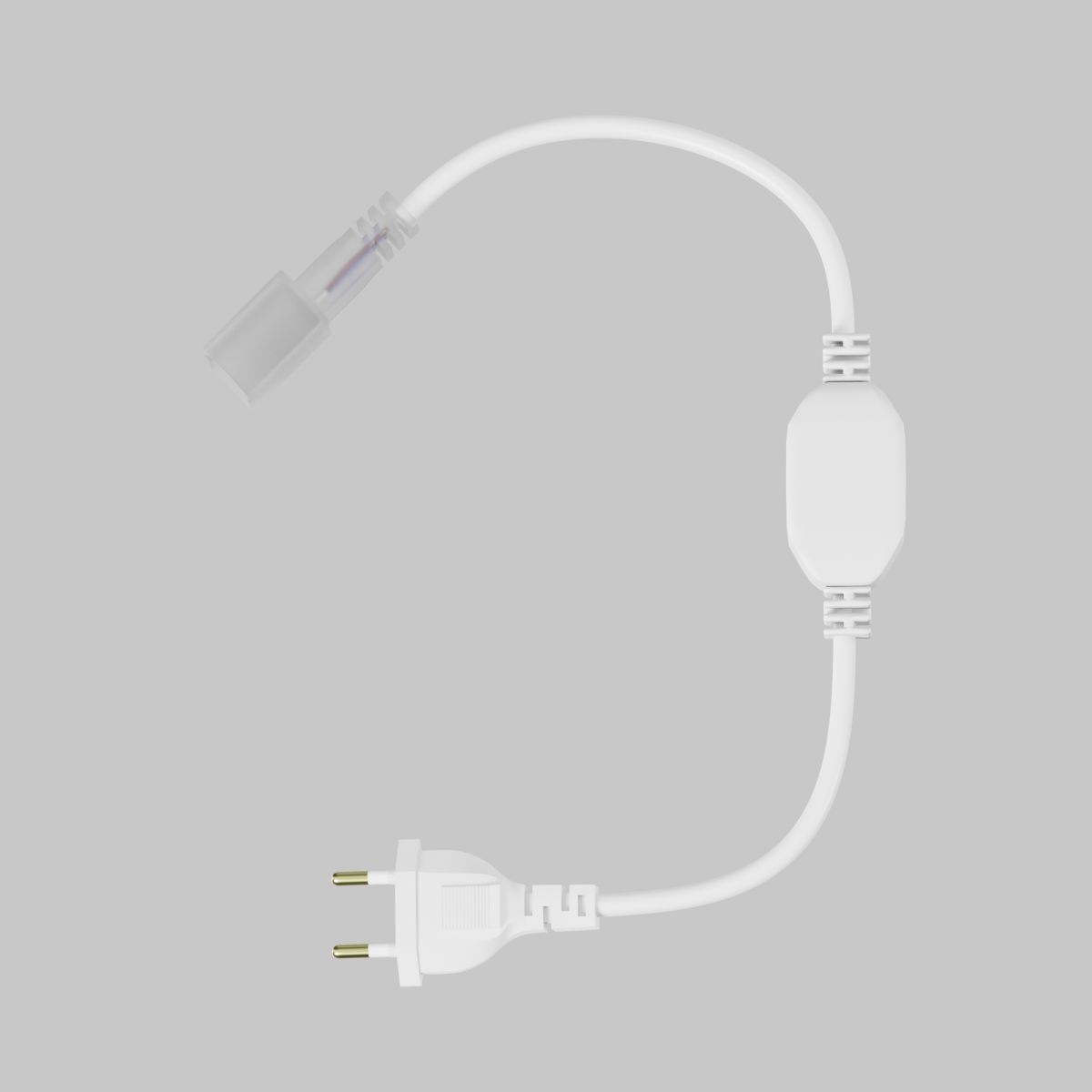 Коннектор питания с сетевой вилкой для гибкого неона Maytoni Led Strip 201236 в Санкт-Петербурге