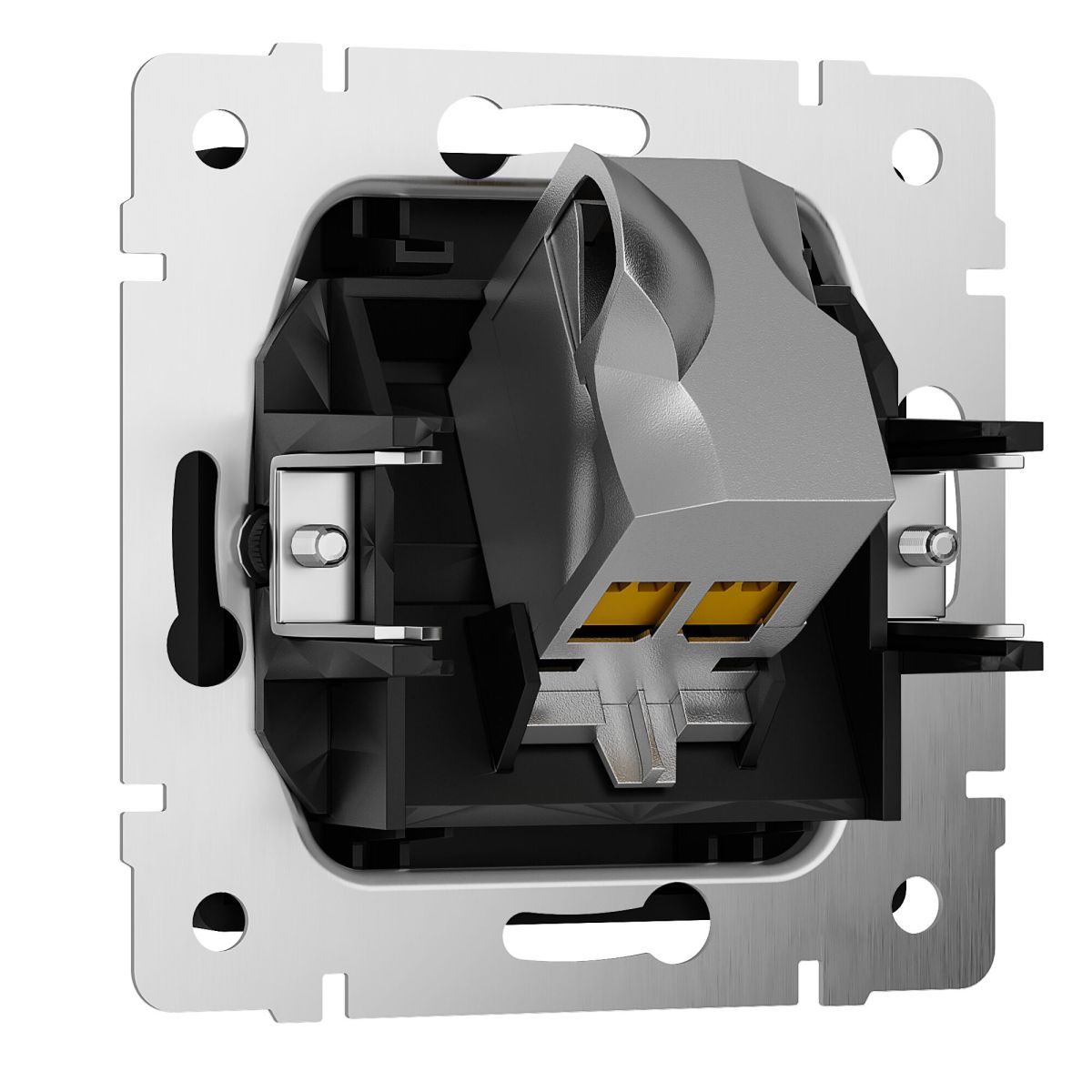 Розетка Ethernet RJ-45 cat. 6A экранированная Werkel W5120108 4690389213496 a069685 в Санкт-Петербурге