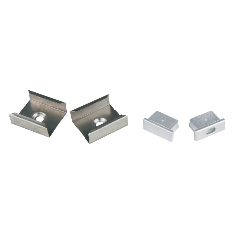 Комплект заглушек и скоб Uniel UFE-N02 SILVER A POLYBAG UL-00000622 в Санкт-Петербурге