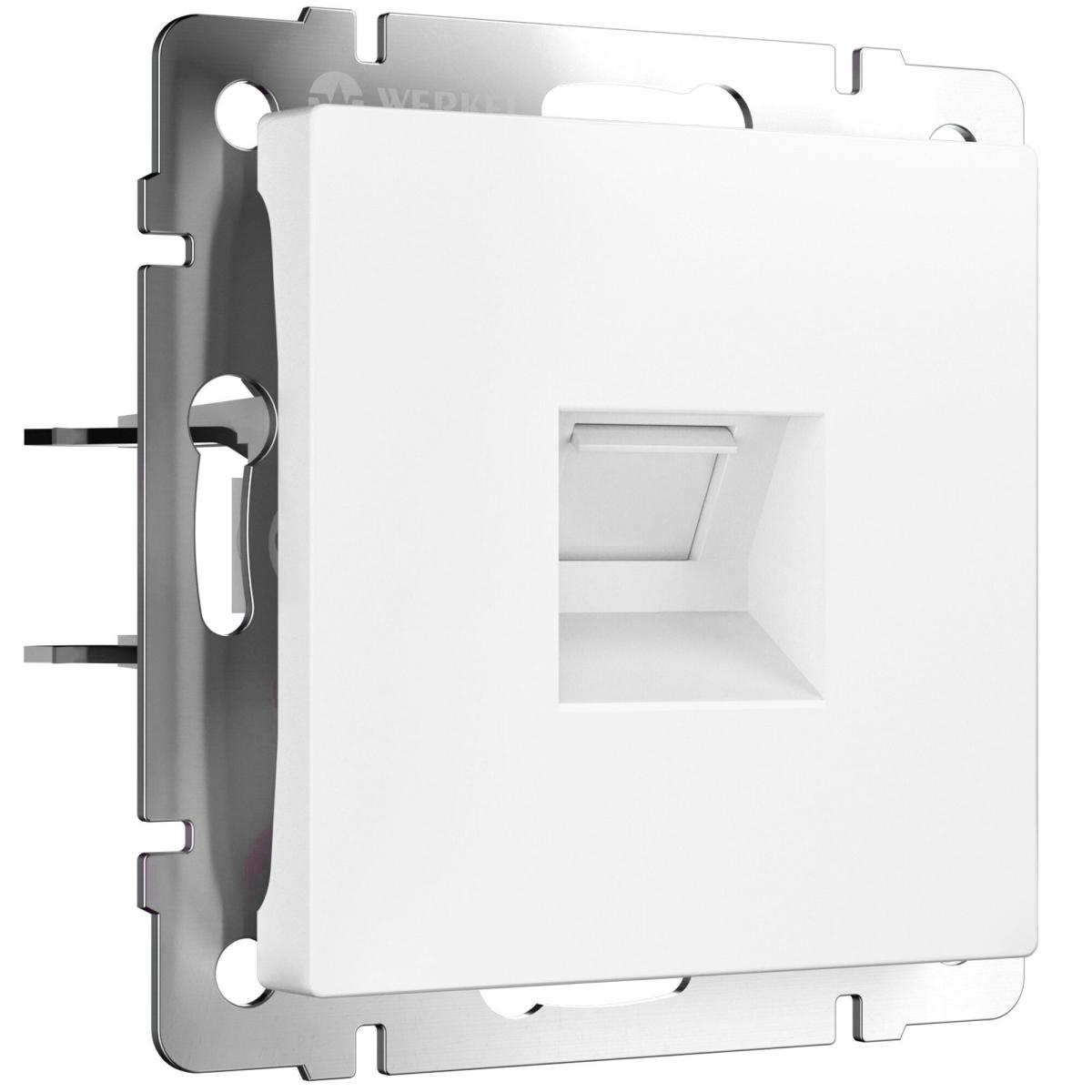 Розетка Ethernet RJ-45 Werkel белый матовый 4690389192197 W1181061 a062407 в Санкт-Петербурге