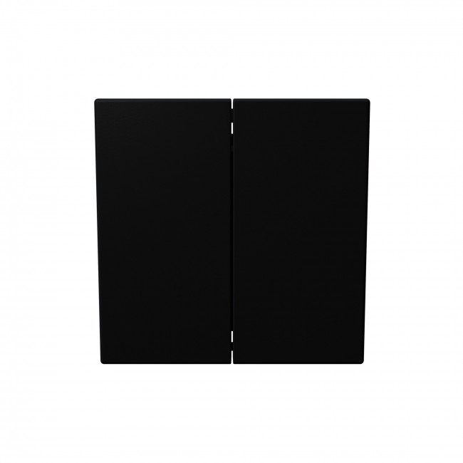 Выключатель двухклавишный проходной 10A 250V~ с накладкой (soft touch) Jasmart FD3022PBM в #REGION_NAME_DECLINE_PP#