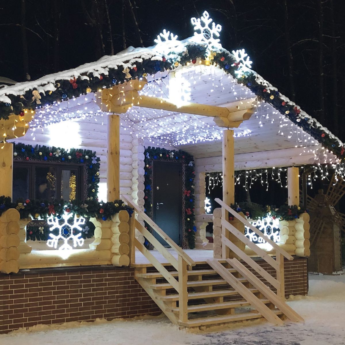 Гирлянда бахрома с эффектом мерцания Uniel ULD-B50006-880/TTK WHITE IP44 UL-00013126 в Санкт-Петербурге