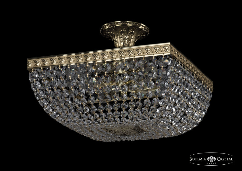 Люстра на штанге Bohemia Ivele Crystal 19112/35IV G в Санкт-Петербурге