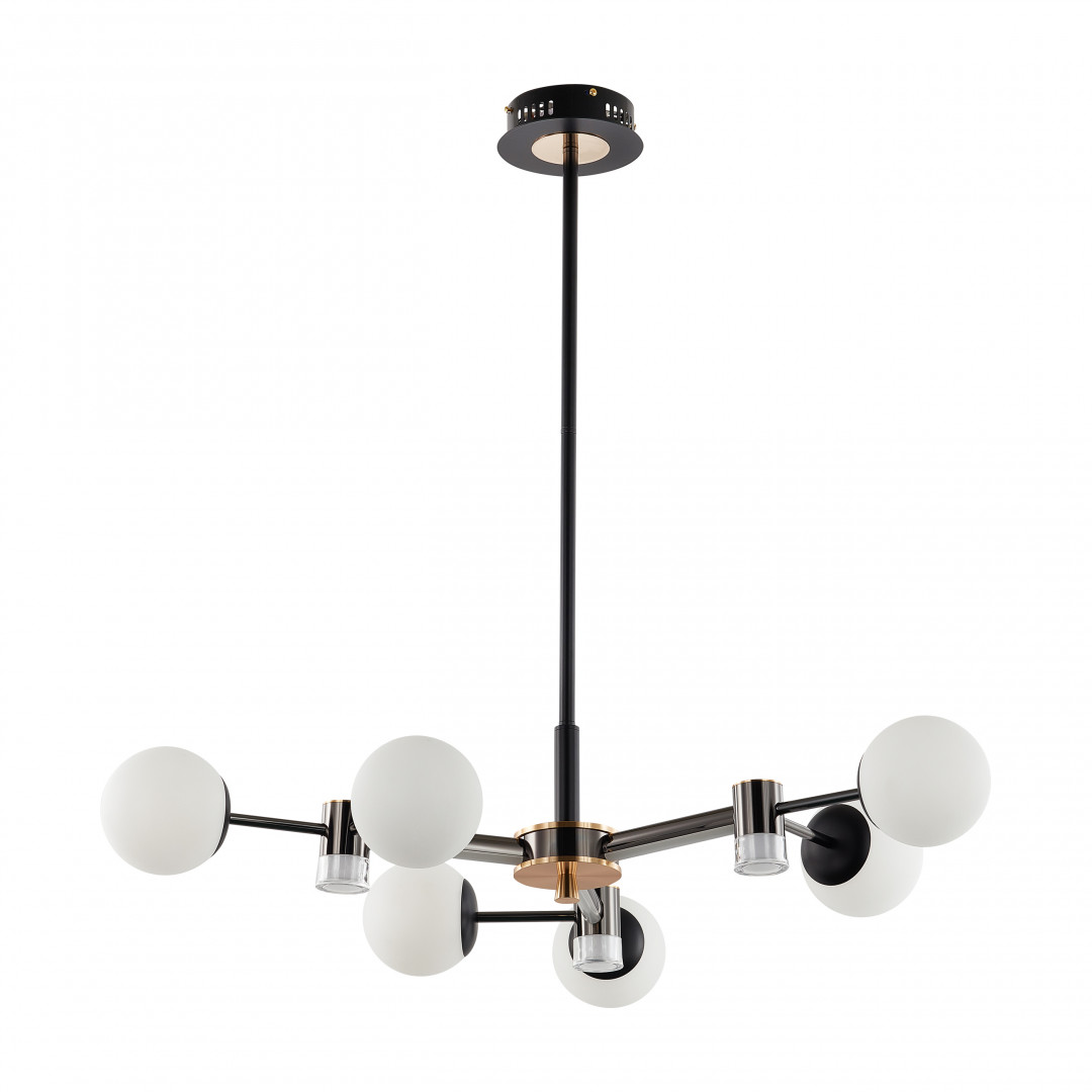 Подвесной светильник Arte Milano Ferrara 277010/6 BK/GD в #REGION_NAME_DECLINE_PP#