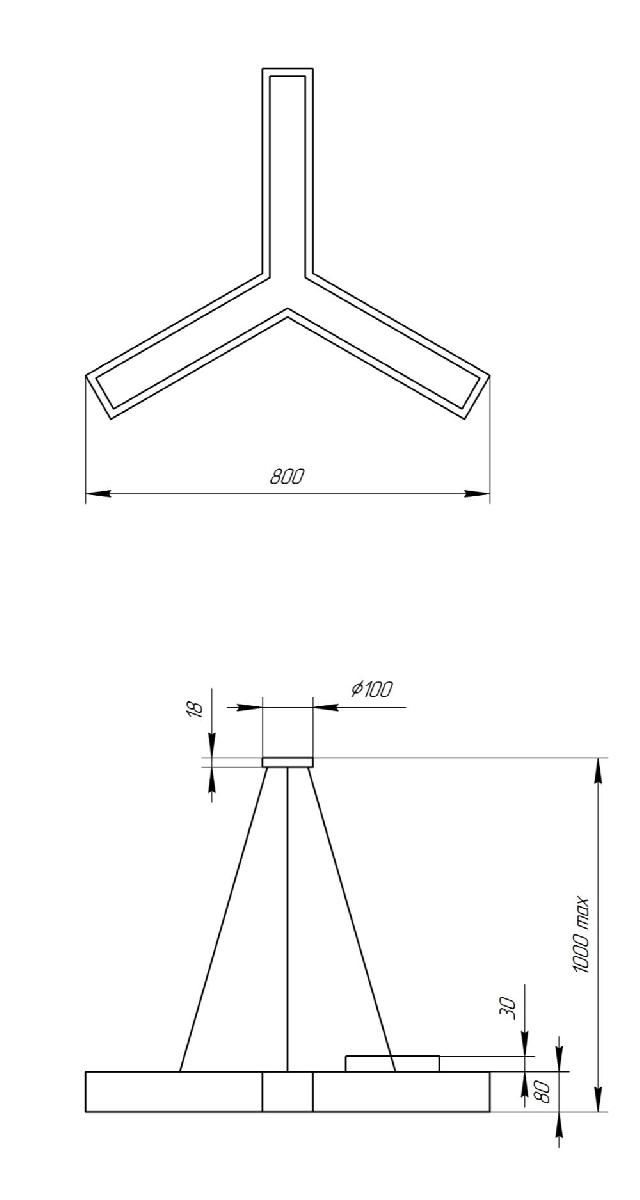 Подвесной светильник Эра Geometria SPO-142-W-40K-044 Б0050568 в Санкт-Петербурге