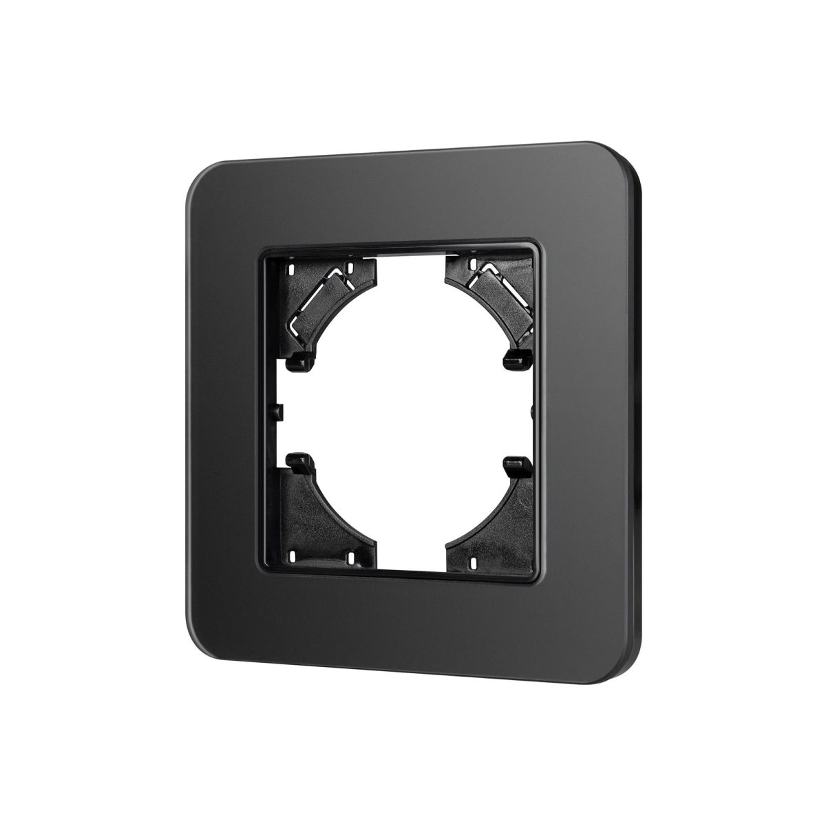 Рамка стеклянная на 1 пост Arlight FRM-OMALI-SFGS-1-BK 049676 в Санкт-Петербурге