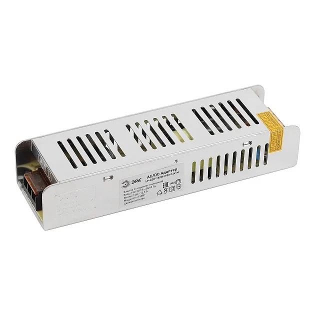 Блок питания ЭРА 12V 150W IP20 12,5A LP-LED-150W-IP20-12V-M Б0044742 в Санкт-Петербурге