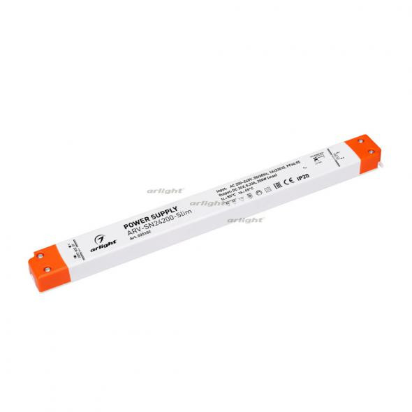 Блок питания Arlight ARV-SN24200-Slim (24V, 8.33A, 200W, PFC) 025102 в Санкт-Петербурге