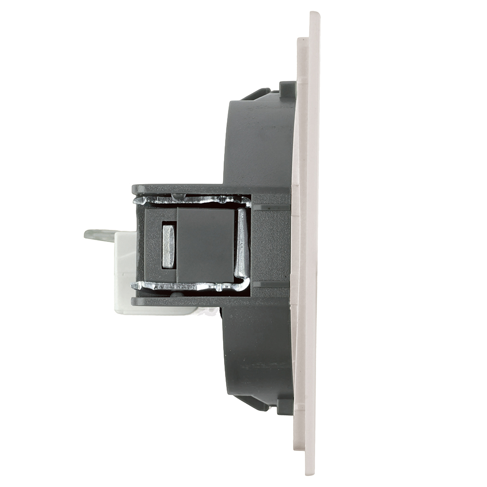 Розетка компьютерная 1-местная RJ-45 (механизм) Stekker Мия RST00-3117-08 50480 в #REGION_NAME_DECLINE_PP#