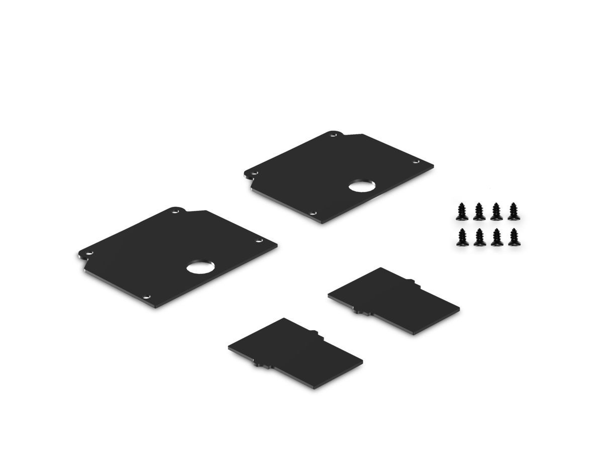 Комплект заглушек для магнитного шинопровода  2шт Ambrella Light Track System GL36230 в #REGION_NAME_DECLINE_PP#