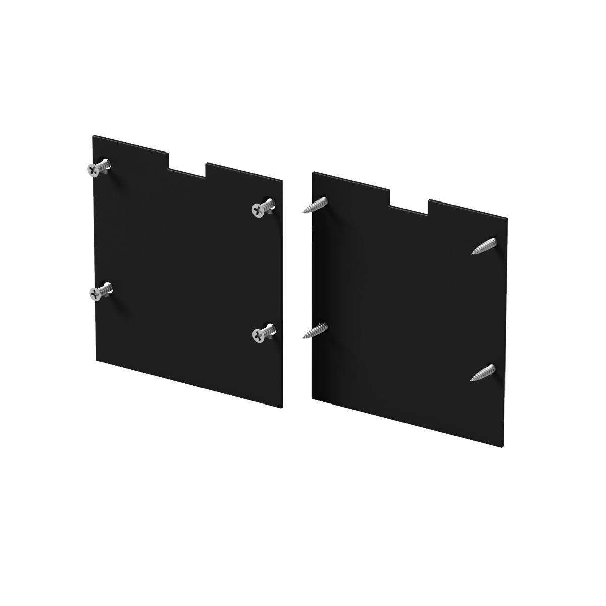 Комплект заглушек для профиля 50×50 2шт Maytoni Led Strip ALM-5050T-B-EC 642047 в Санкт-Петербурге