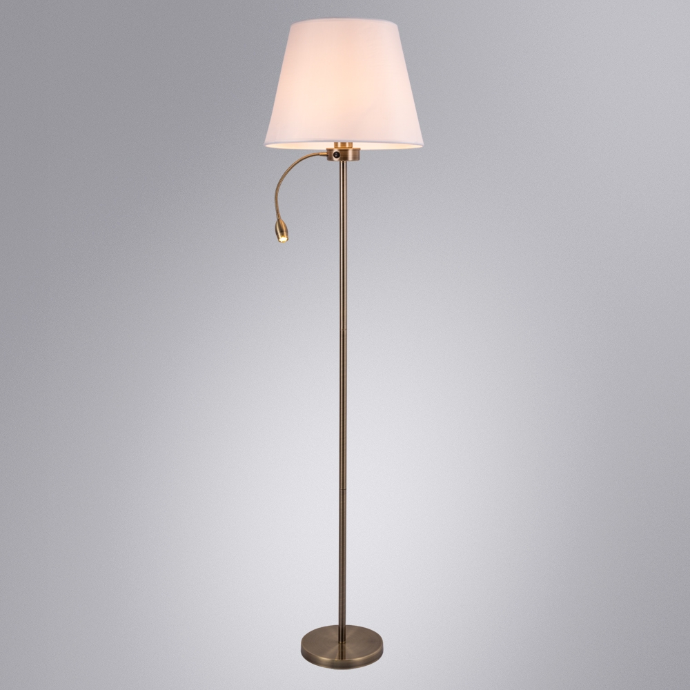 Торшер Arte Lamp Elba A2581PN-2AB в #REGION_NAME_DECLINE_PP#