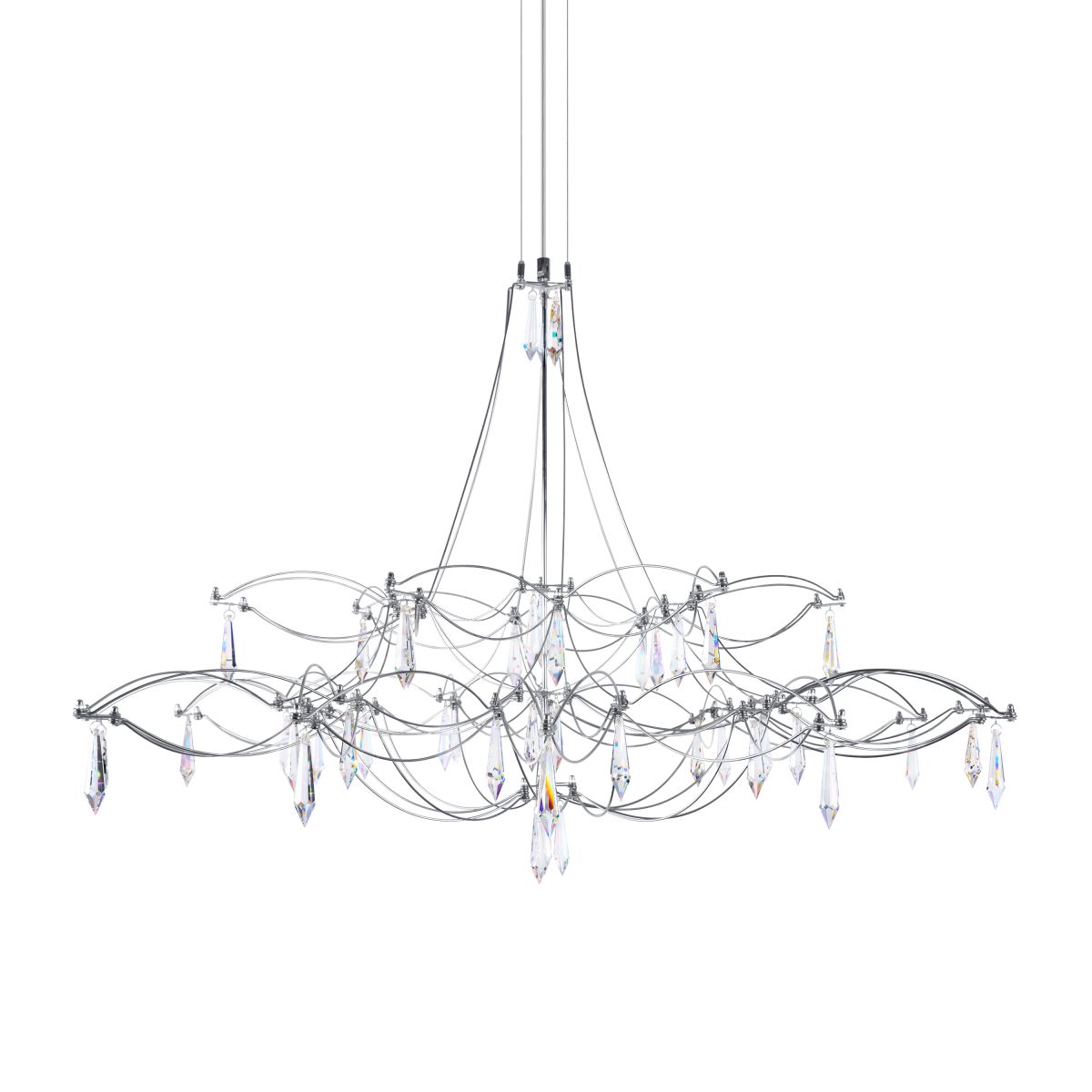 Подвесная люстра Loft IT Mira 10590/1000 Silver Asfour в Санкт-Петербурге