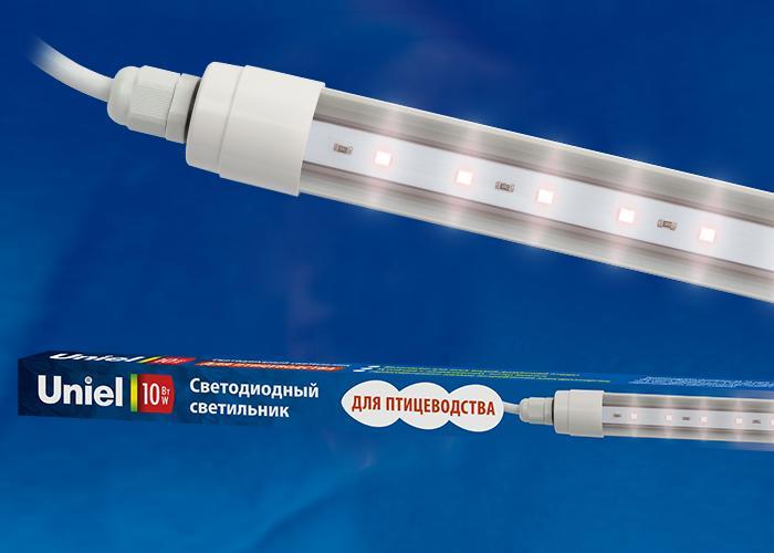Потолочный светодиодный светильник (UL-00001695) Uniel ULY-P60-10W/SCEP/K IP65 DC24V White в Санкт-Петербурге