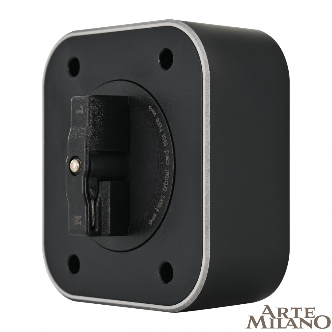 Трековая розетка Arte Milano Am-track-sockets 380022TS/USBx2 Black в Санкт-Петербурге