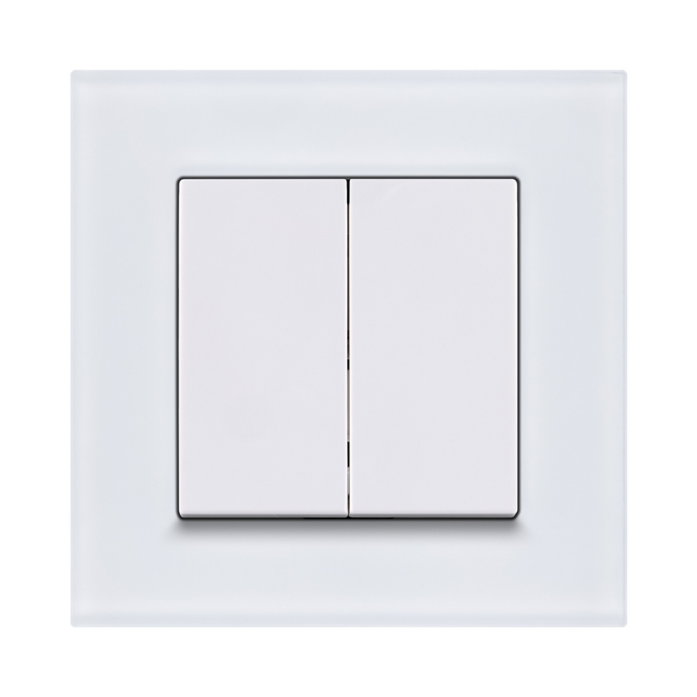 Рамка 1-постовая, стекло белый Kollinger Reflex MG RM1WH в #REGION_NAME_DECLINE_PP#