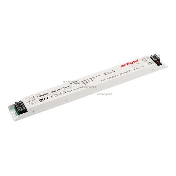 Блок питания Arlight ARV-24050-LONG (48W, 2A, 0-10V, PFC) 020870 в Санкт-Петербурге