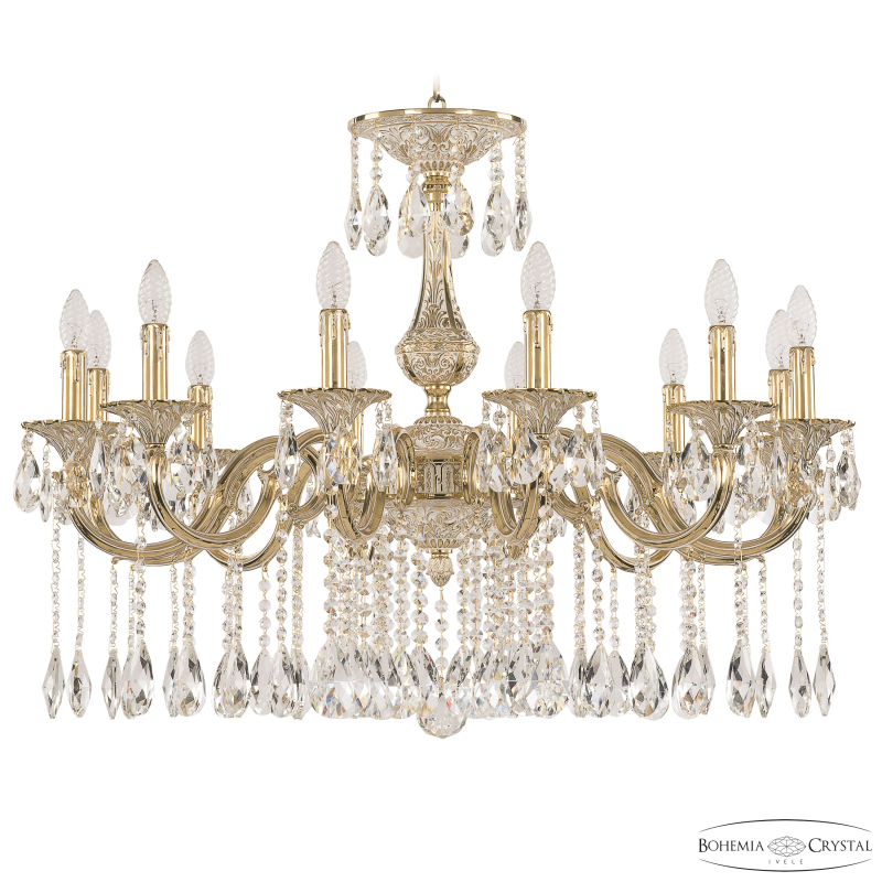 Подвесная люстра Bohemia Ivele Crystal Verona 72101/12/300 A GW в Санкт-Петербурге