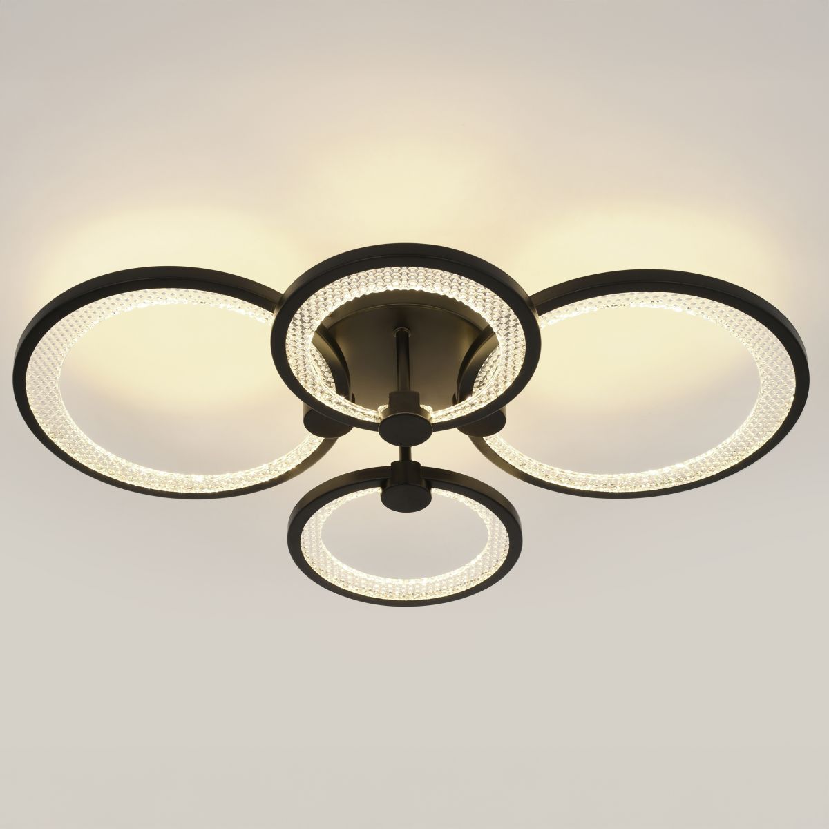 Потолочный светильник Эра Модерн Odry CLL-1-78W 3K-6,5K RC BK в Санкт-Петербурге