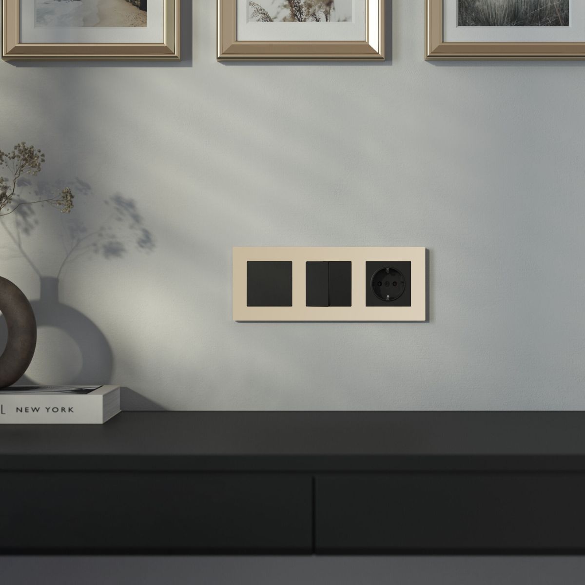 Рамка на 3 поста Werkel Slab (шампань софт) W0032911 4690389218422 a071624 в #REGION_NAME_DECLINE_PP#