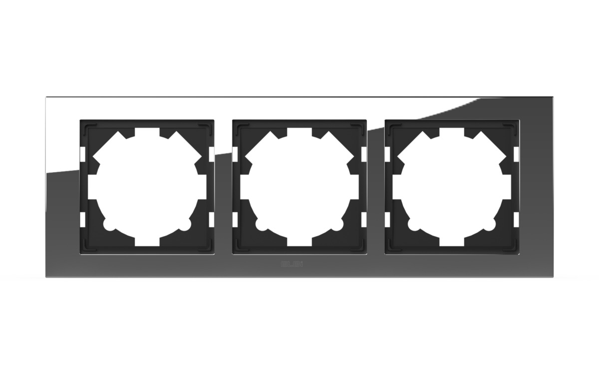Рамка трехместная ELBI Zena Platin 500-073100-227 в Санкт-Петербурге