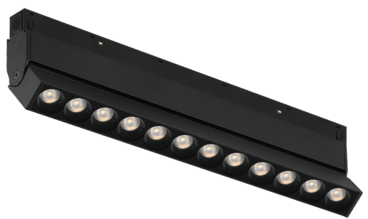 Трековый магнитный светильник iLedex Vision 4822-003-L236-12W-38DG-3000K-BK в Санкт-Петербурге